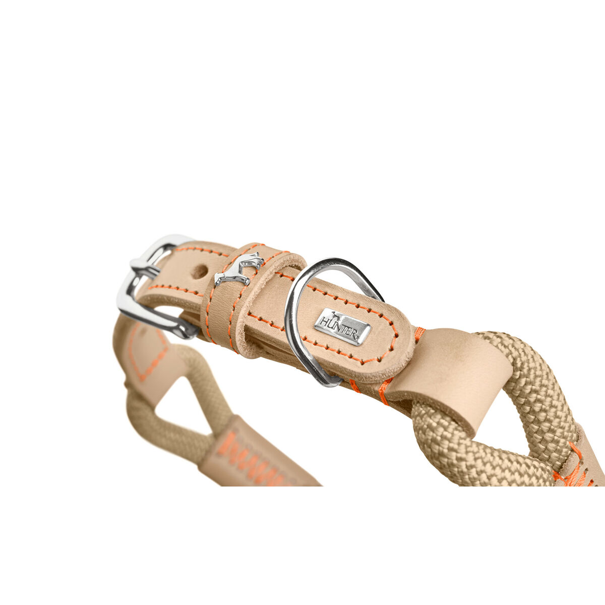 Hundhalsband Hunter Malia Beige 12 40-49 cm - 3