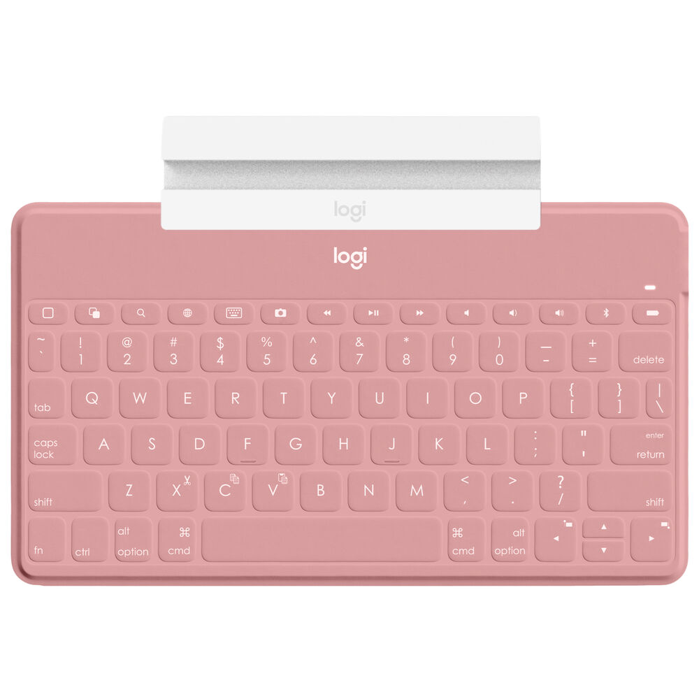 Tangentbord Logitech Keys-To-Go Rosa Qwerty Spanska - 2