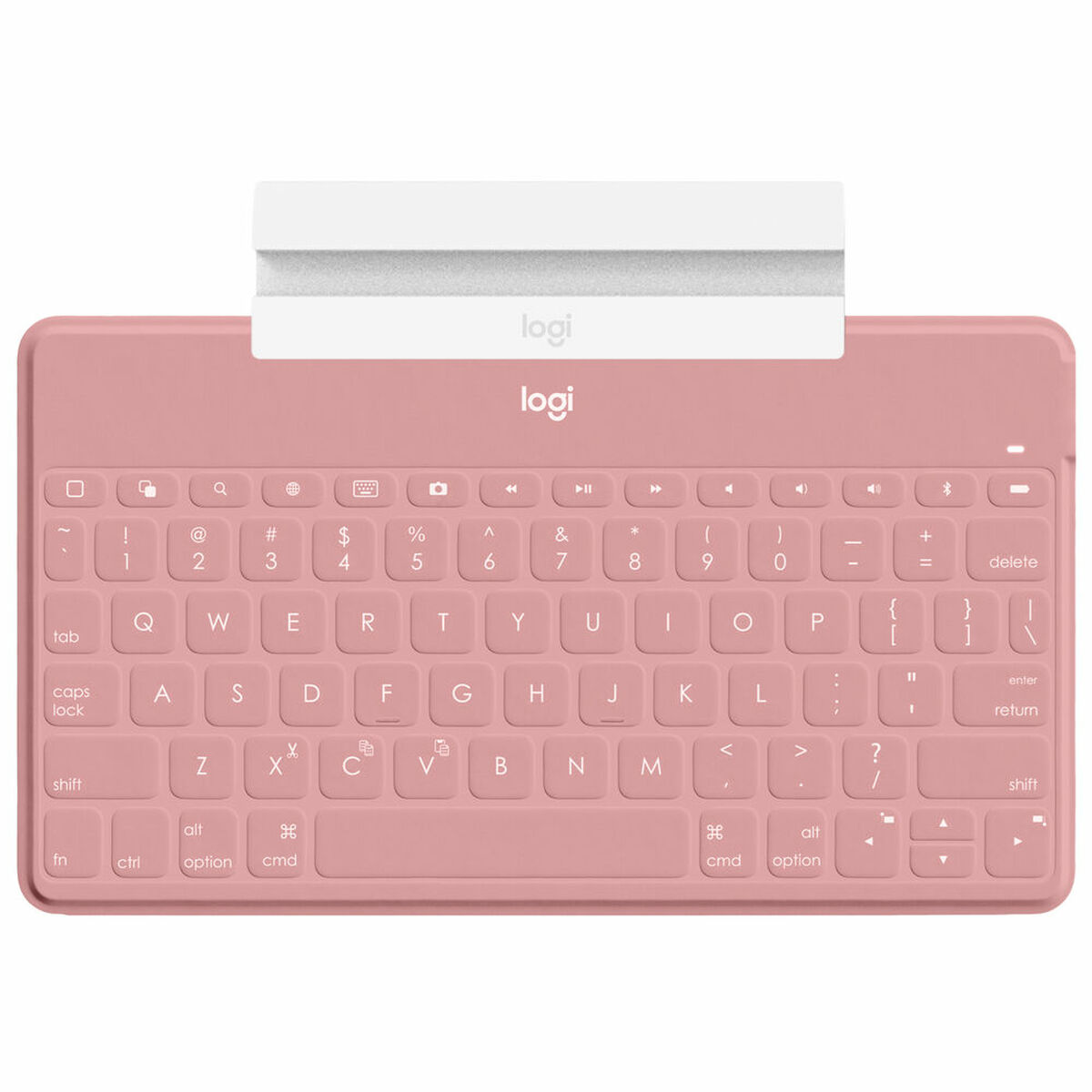 Tangentbord Logitech Keys-To-Go Rosa Qwerty Spanska - 6