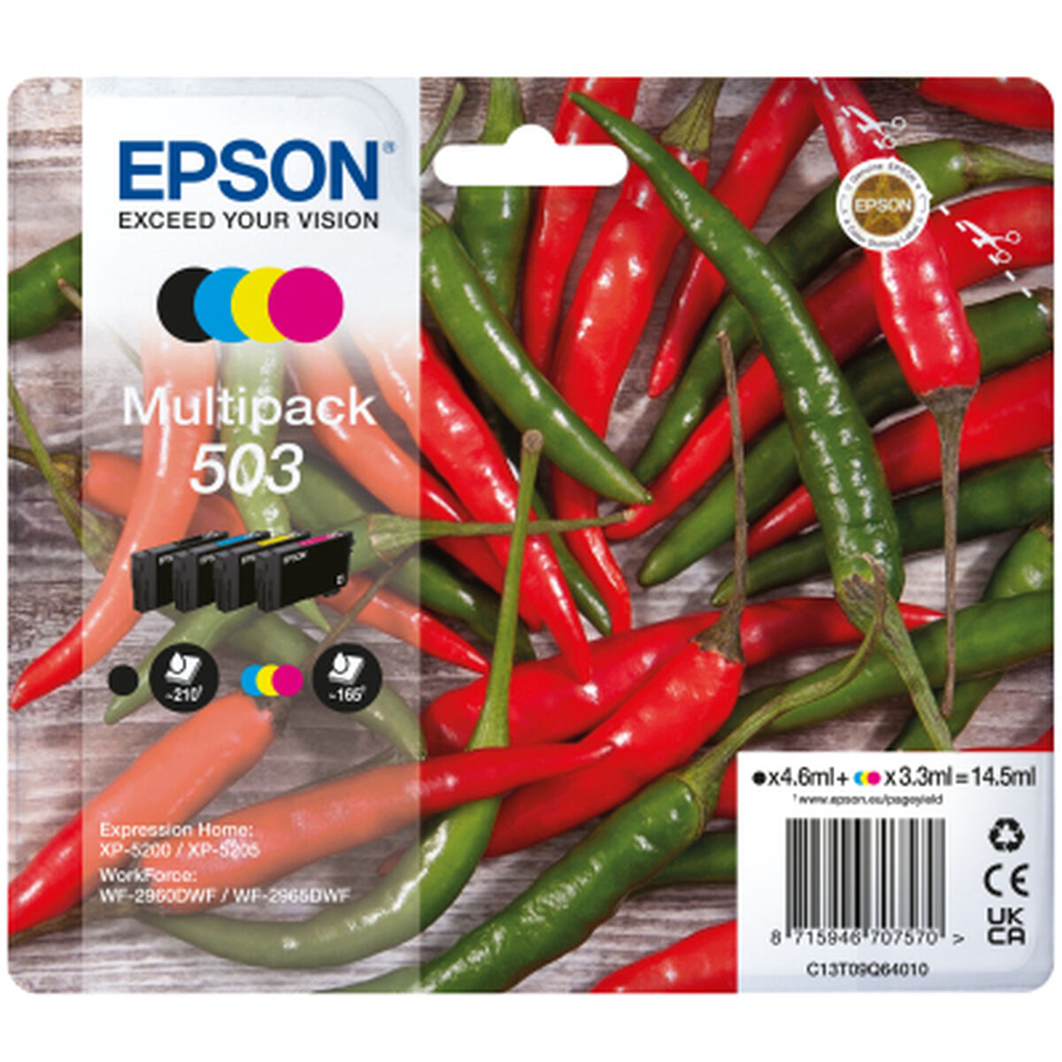 Original Bläckpatron Epson Multicolour