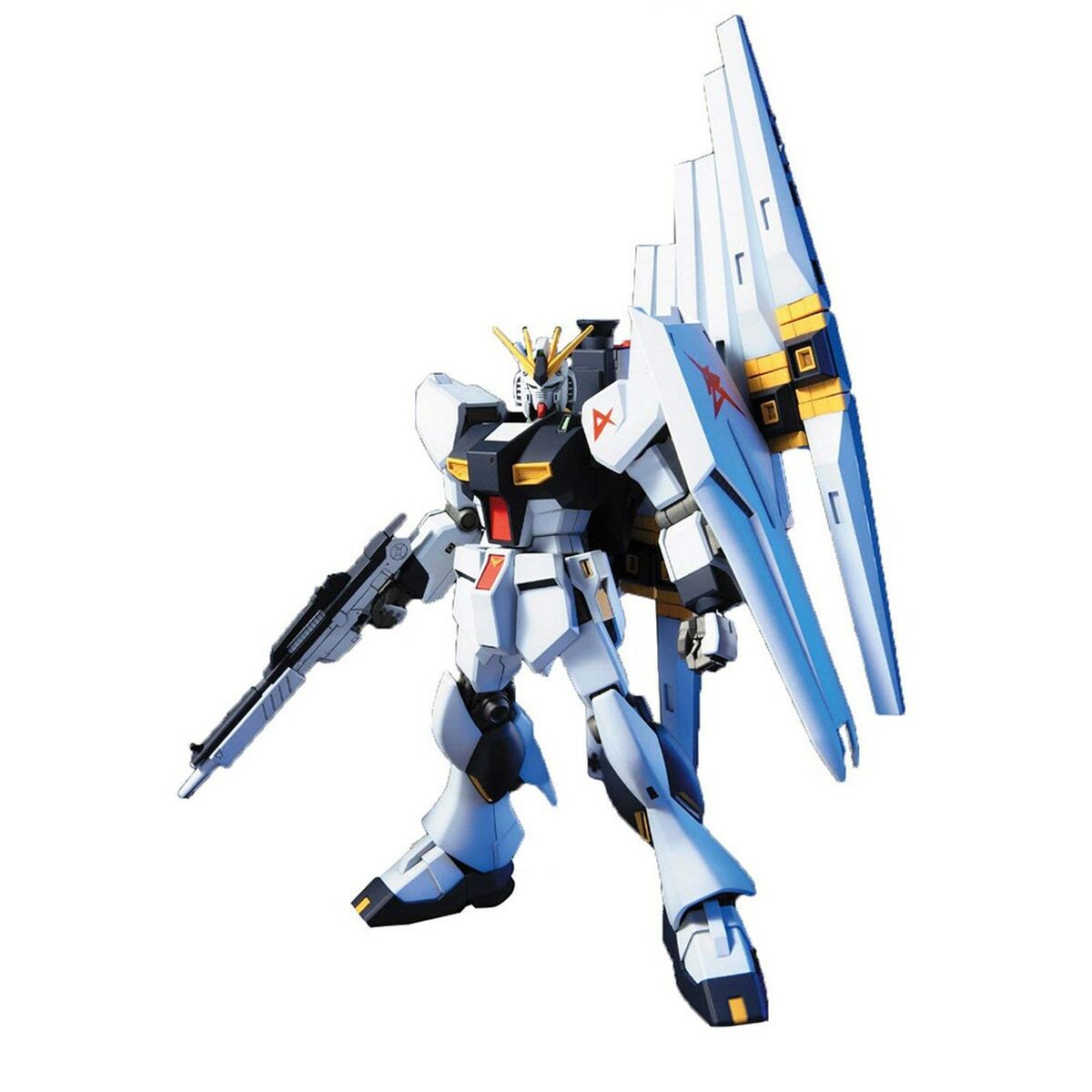 Prydnadsfigur Bandai RX-93 Nu GUNDAM Gul Vit Svart Plast