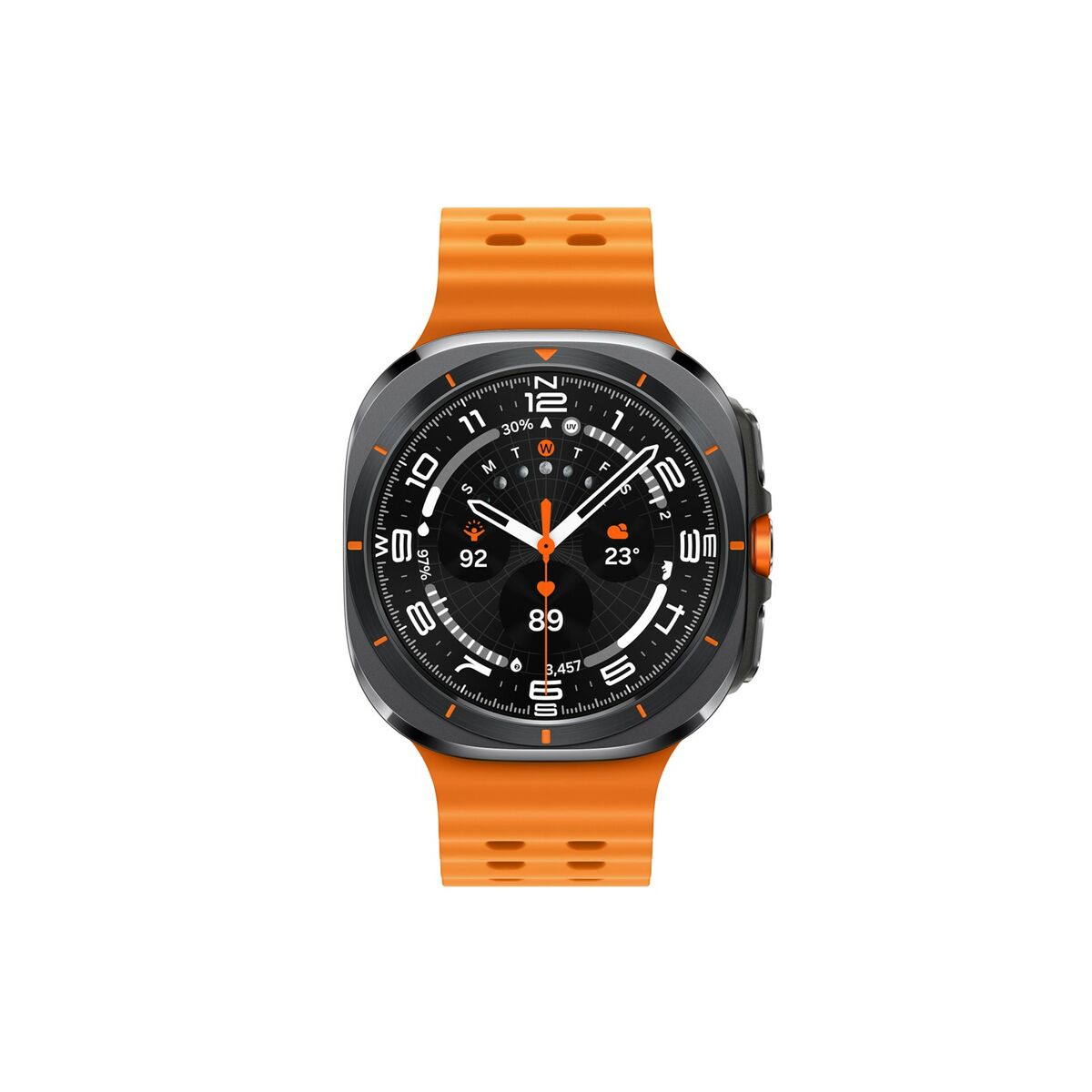 Smartklocka Samsung                                 Svart Grå Orange - 2
