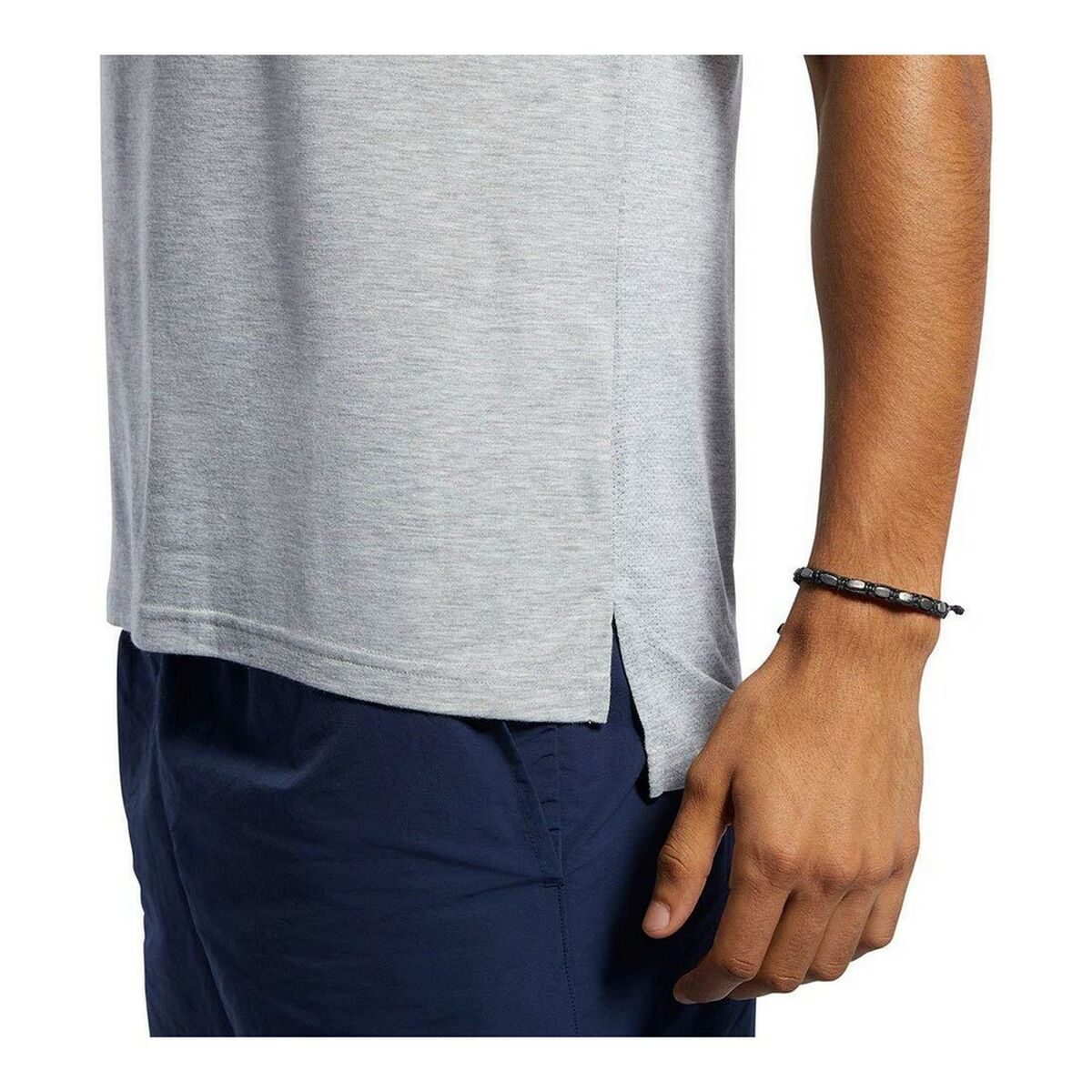 T-shirt med kortärm Herr Reebok Workout Ready Supremium Grå - 23