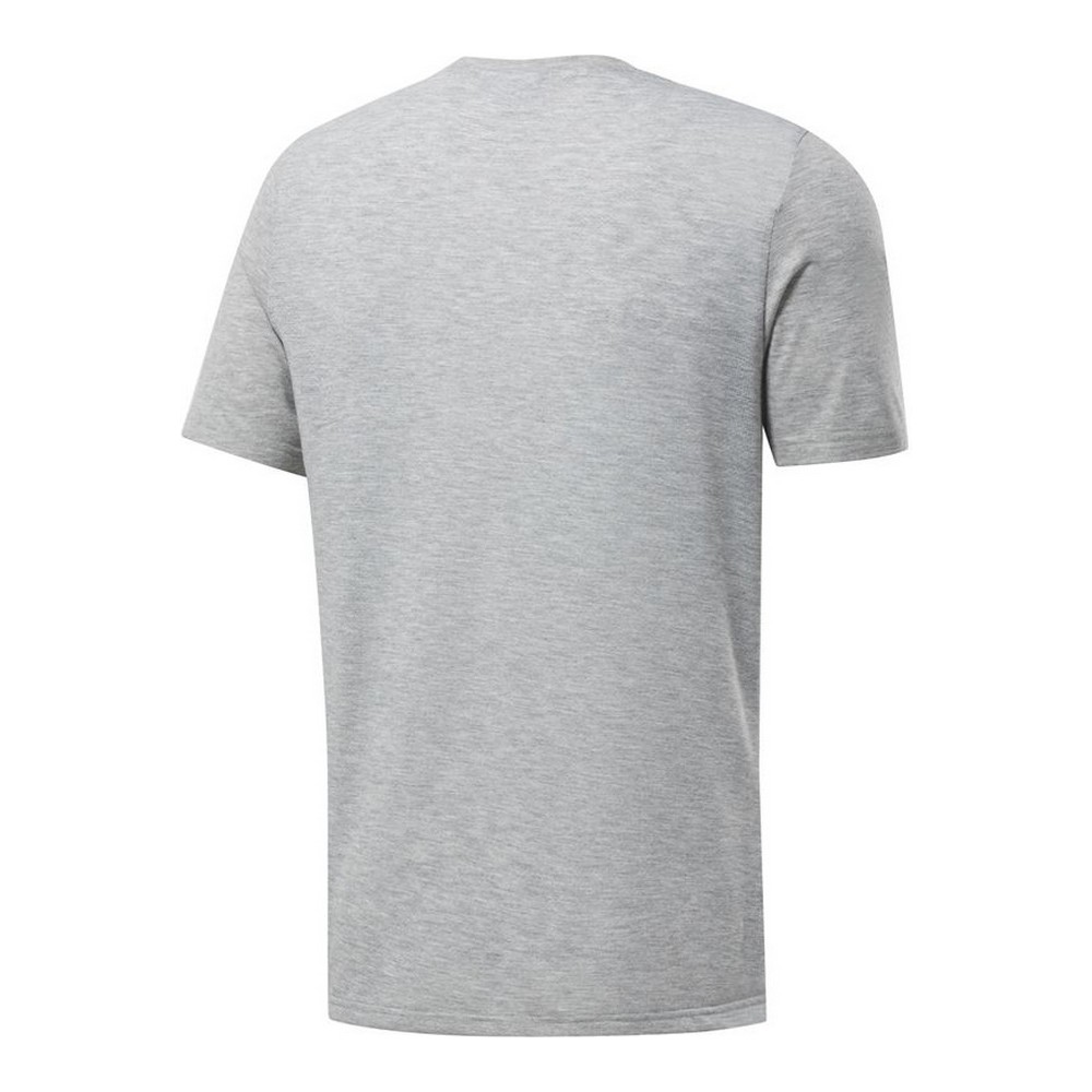 T-shirt med kortärm Herr Reebok Workout Ready Supremium Grå - 5