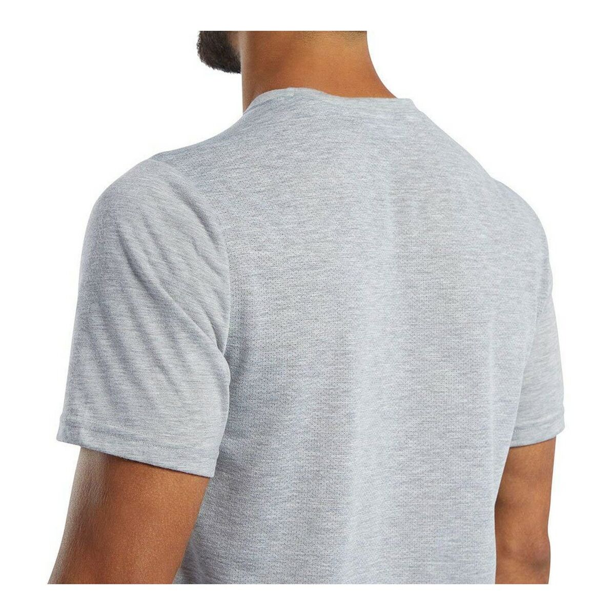 T-shirt med kortärm Herr Reebok Workout Ready Supremium Grå - 22