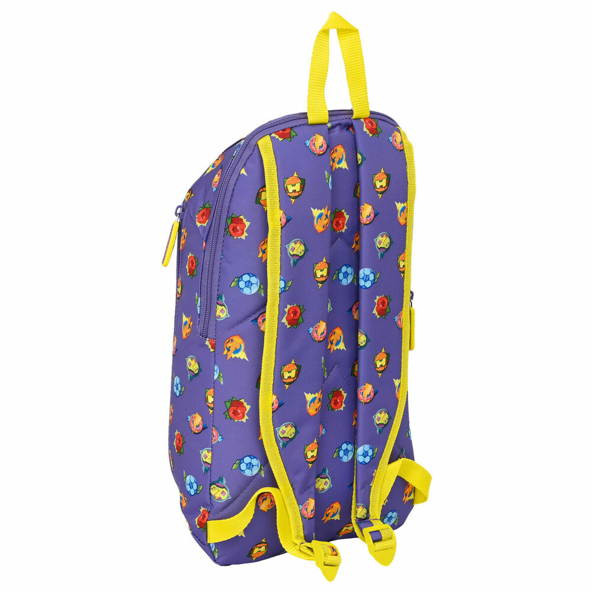 Barnryggsäck SuperThings Guardians of Kazoom Mini Purpur Gul (22 x 39 x 10 cm) - 5
