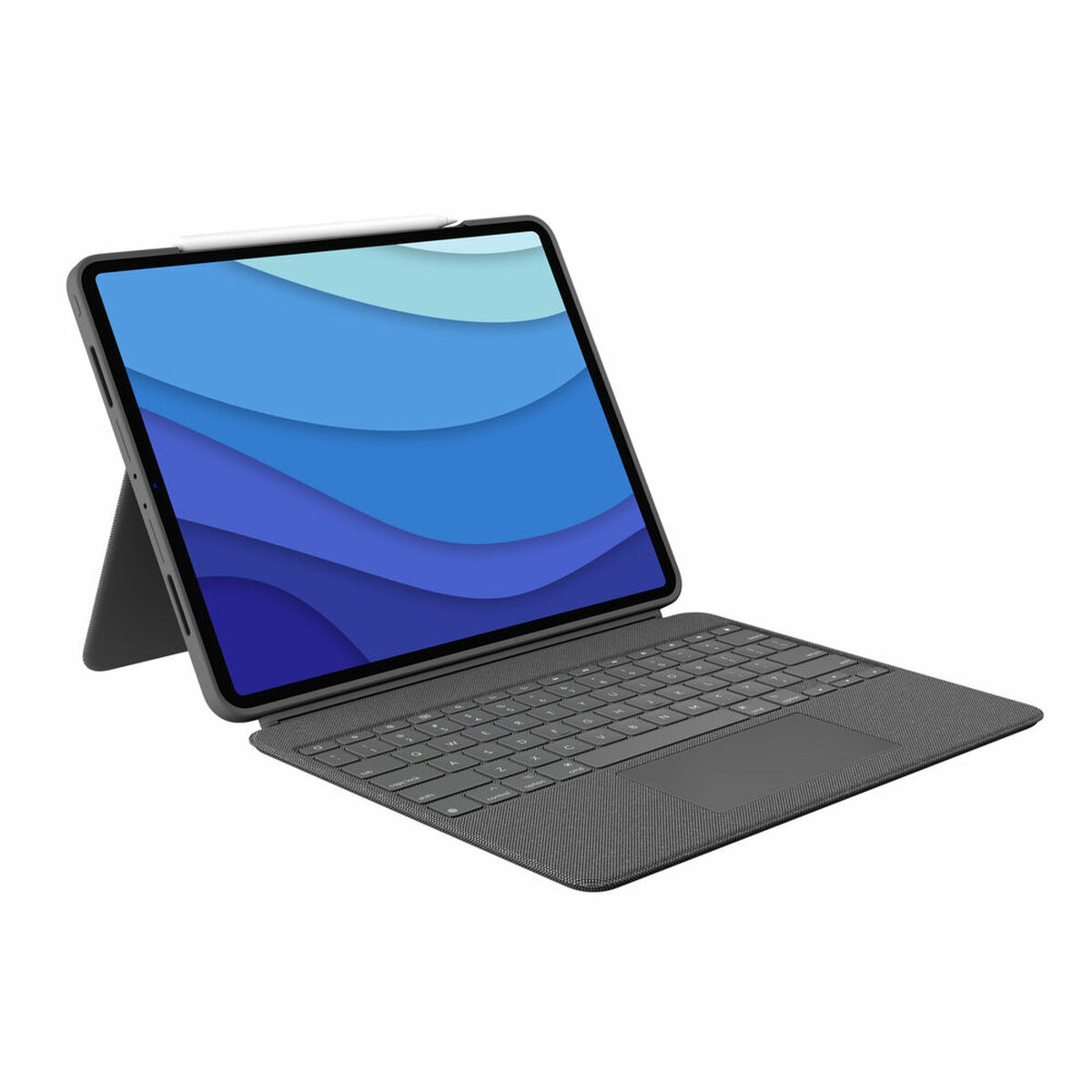 Tangentbord Logitech iPad Pro 2020 12.9 Grå Qwerty Spanska - 2
