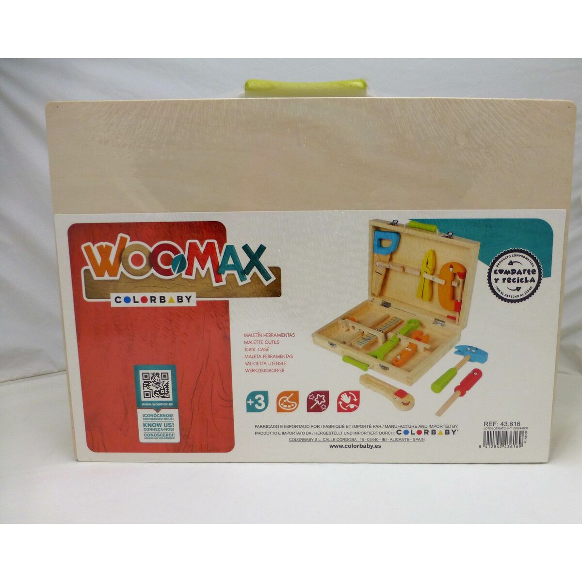 Verktygssats för barn Woomax 11 Delar 2 antal - 15