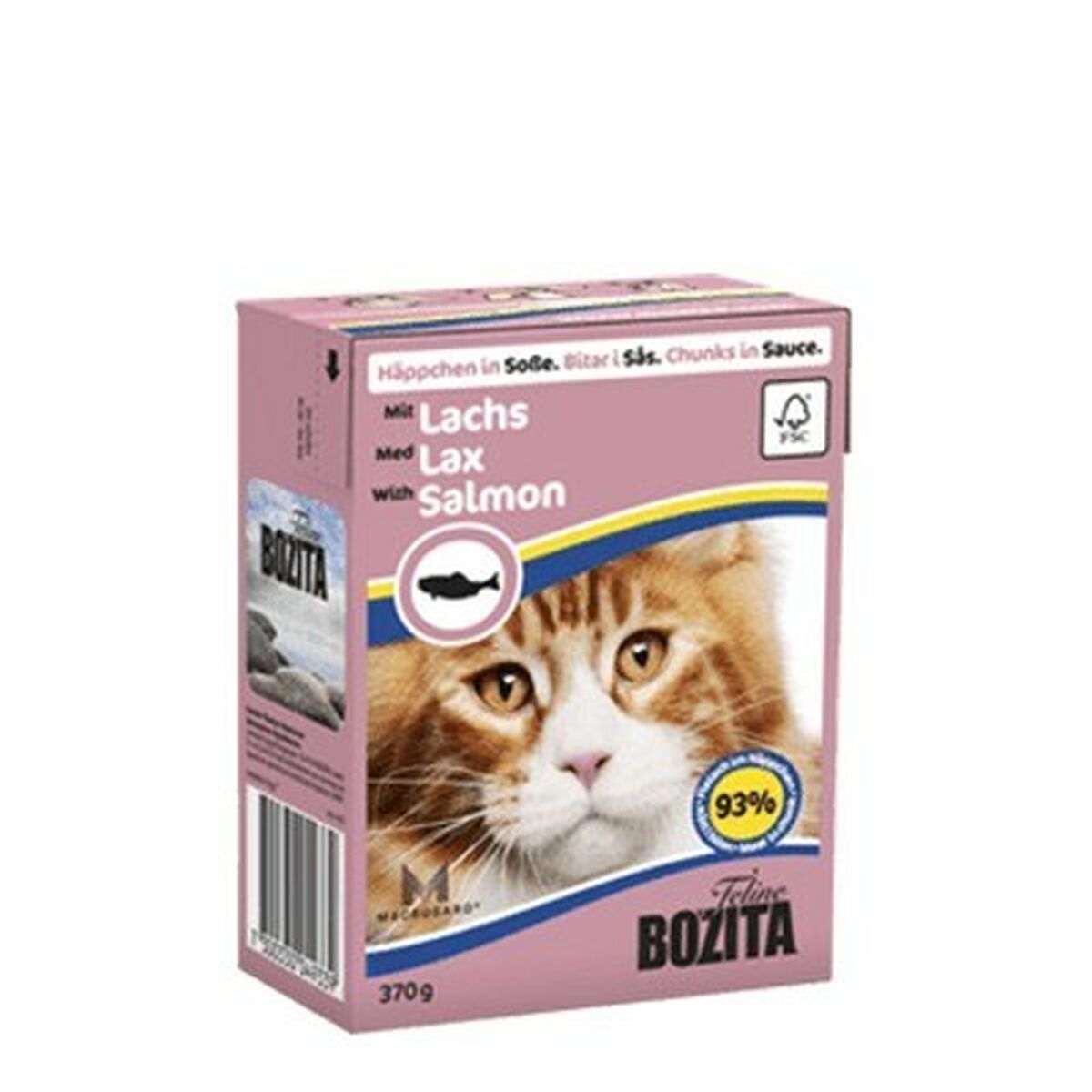 Kattmat Bozita 4933 Lax Fisk 370 g - 2