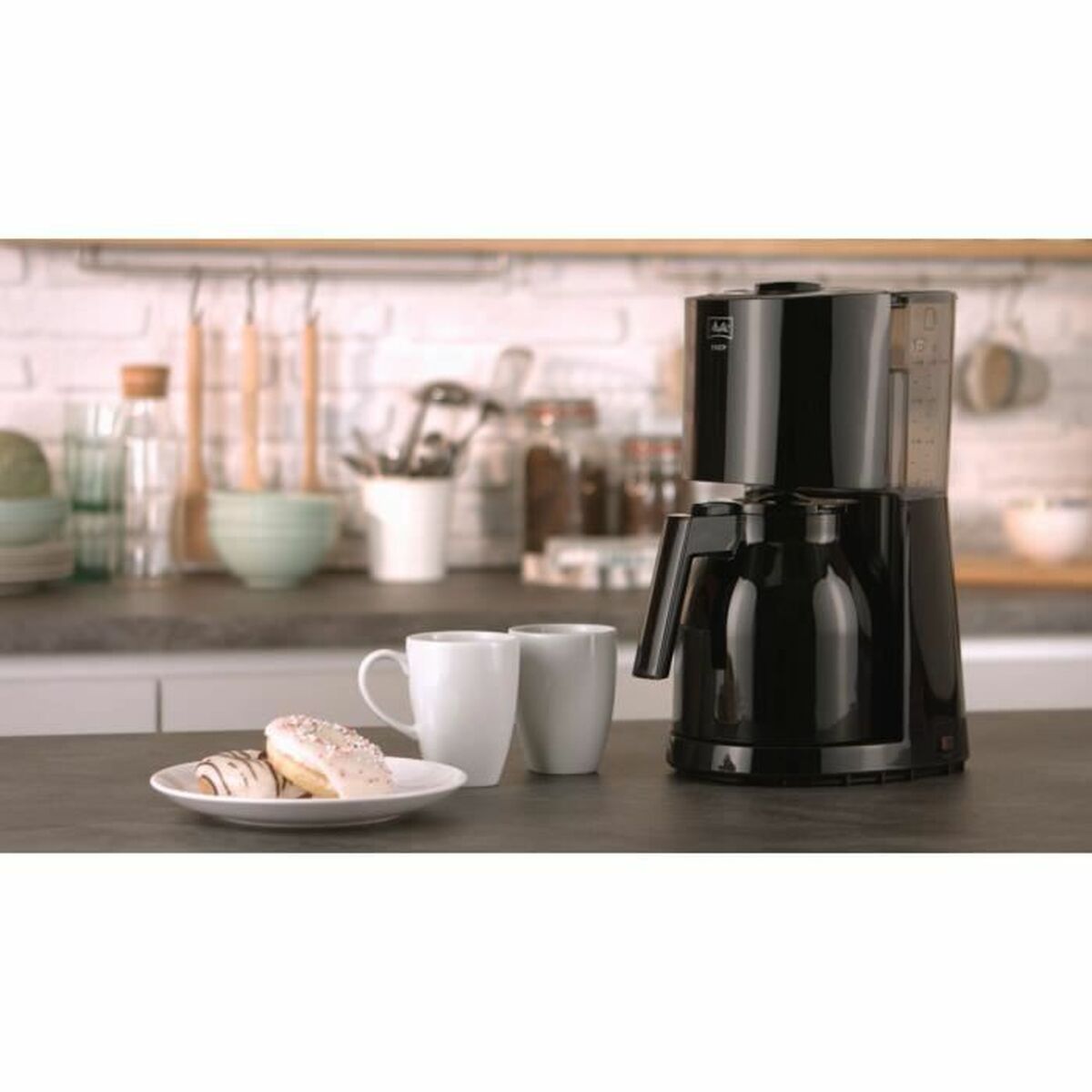 Kaffebryggare Melitta ENJOY II THERM BLACK Svart 1000 W 1,1 L - 2