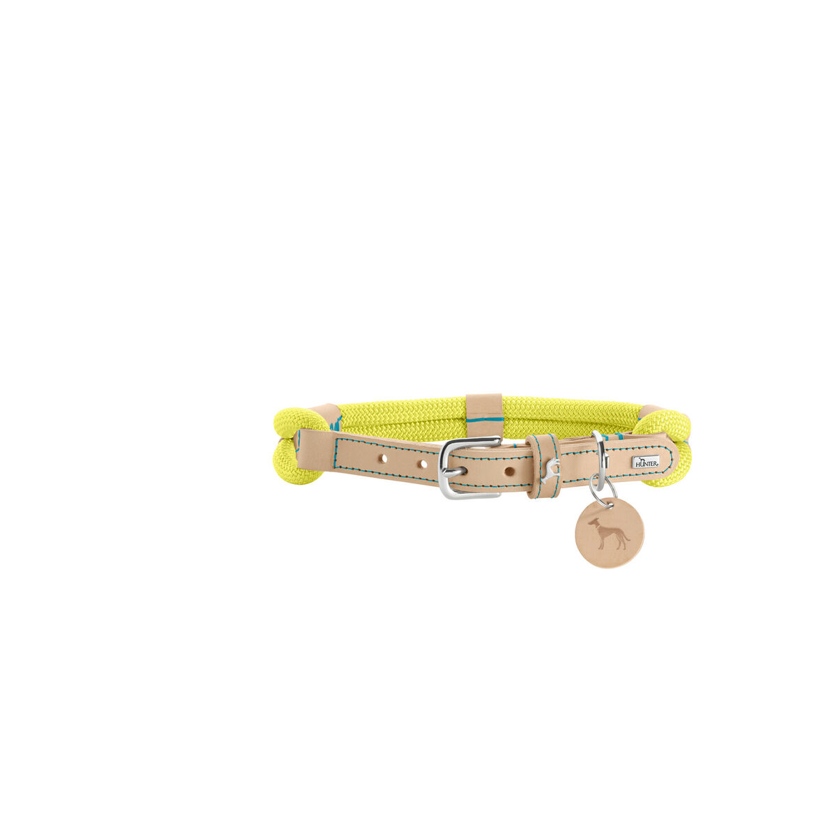 Hundhalsband Hunter Malia Lime S/M 35-44 cm - 2