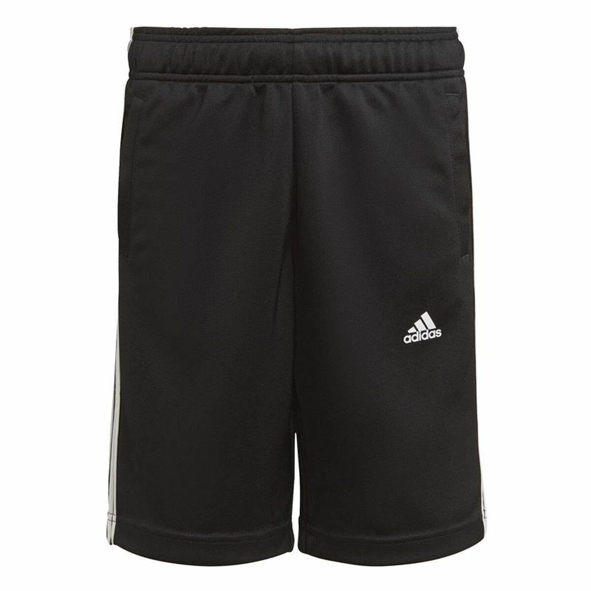 Sportshorts för barn Adidas  D2M 3 Stripes Svart - 3