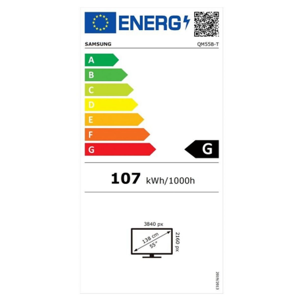 Videovägg Monitor Samsung QMB-T 55" - 5