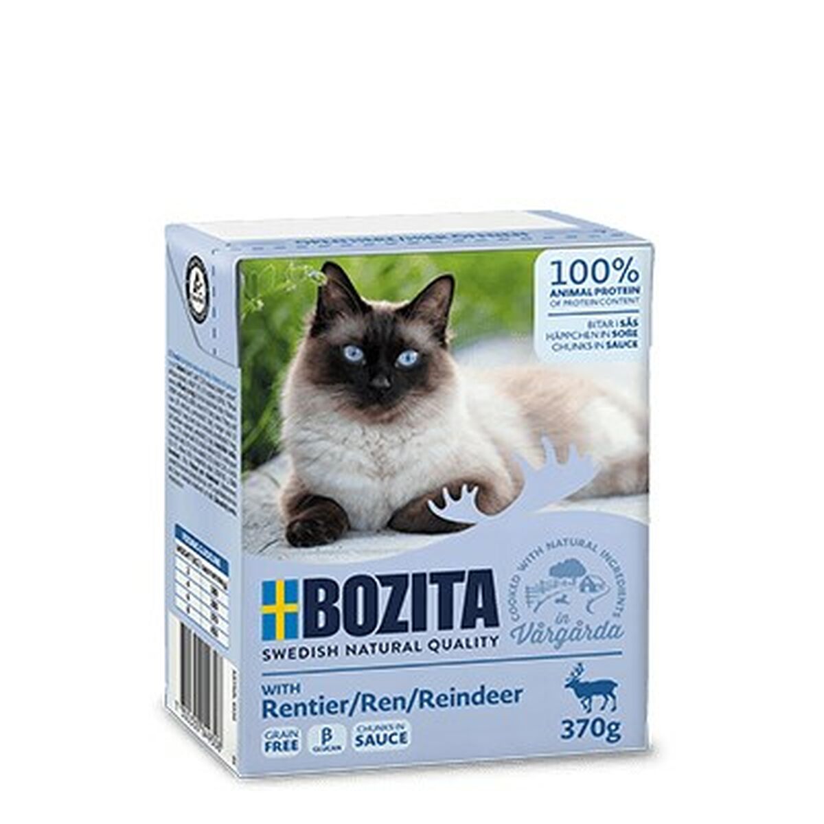 Kattmat Bozita 4930 Ren 370 g