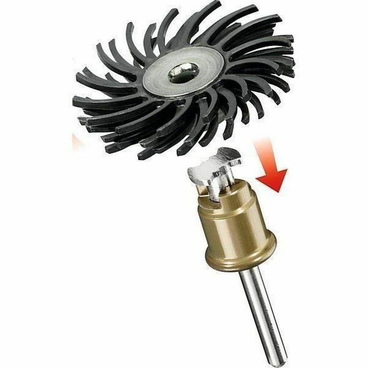 Abrasive Brush Dremel S471 Ø 25 mm 36 g - 8