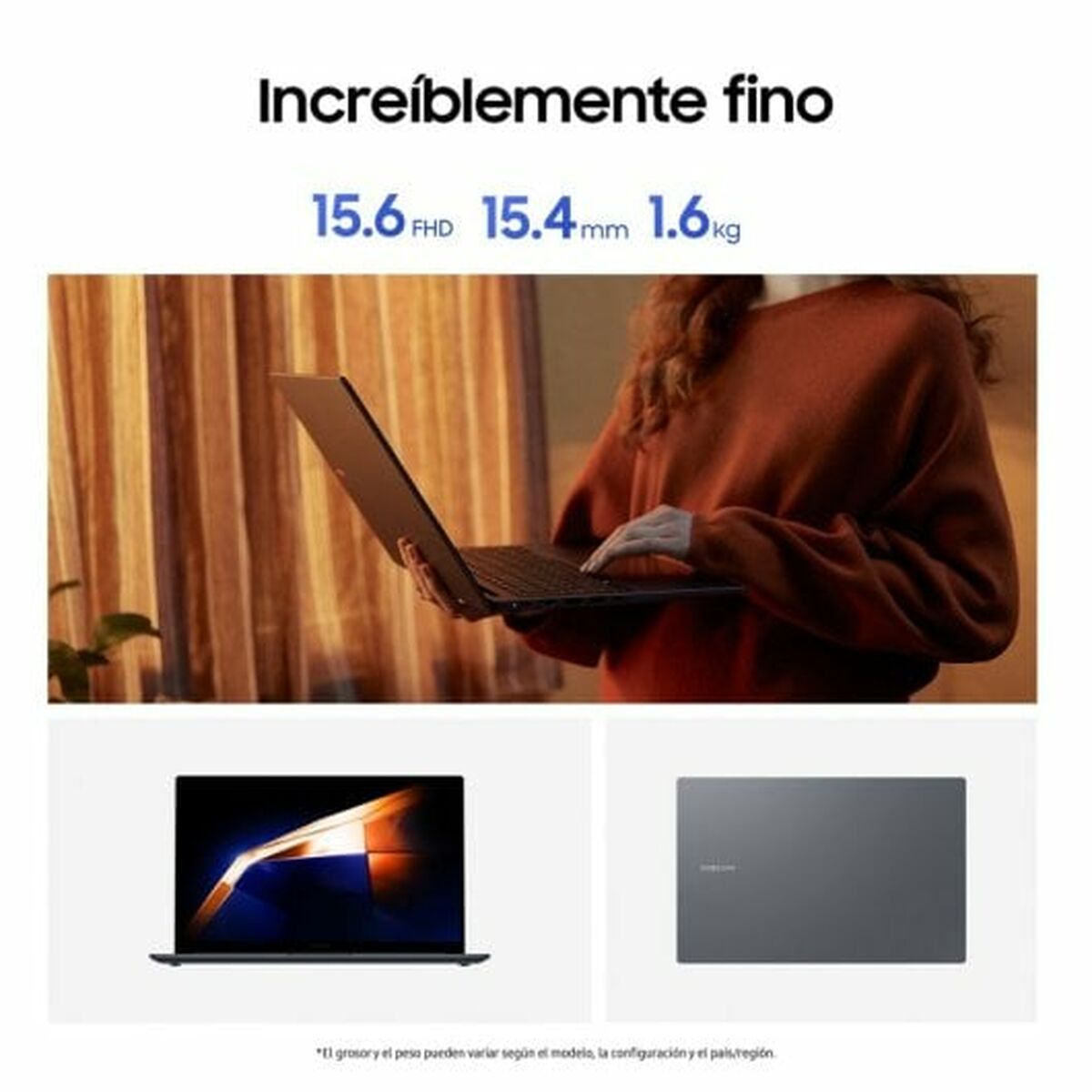 Bärbar dator Samsung Book4 15 NP750XGK-KG1ES 15,6" 8 GB RAM 512 GB SSD 1,4 GHz - 4