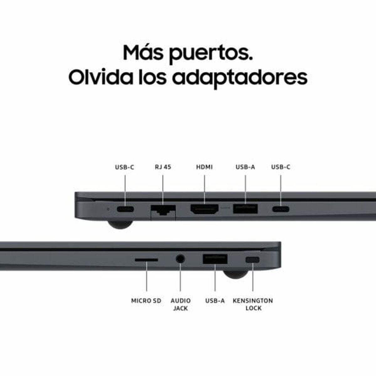 Bärbar dator Samsung Book4 15 NP750XGK-KG1ES 15,6" 8 GB RAM 512 GB SSD 1,4 GHz - 5