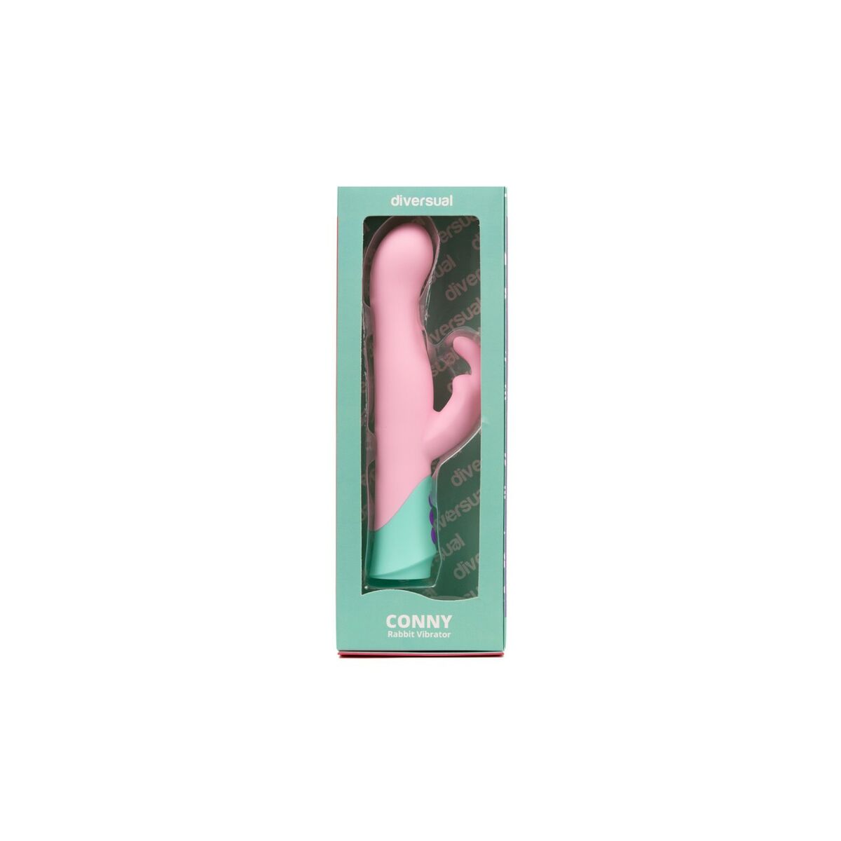 Dubbelvibrator Dual Stimulation Vibe Diversual Rosa - 2