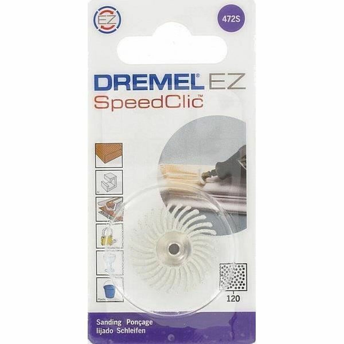 Slipskiva Dremel S472 - 3