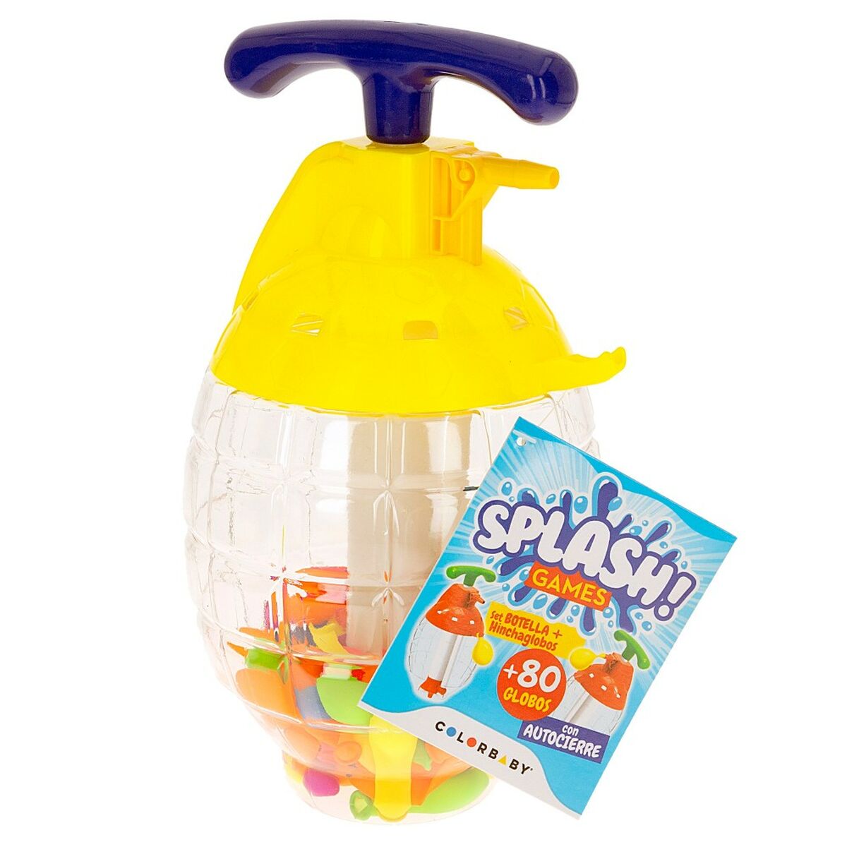 Vattenballonger med pump Colorbaby Splash Självslocknande 6 antal - 3