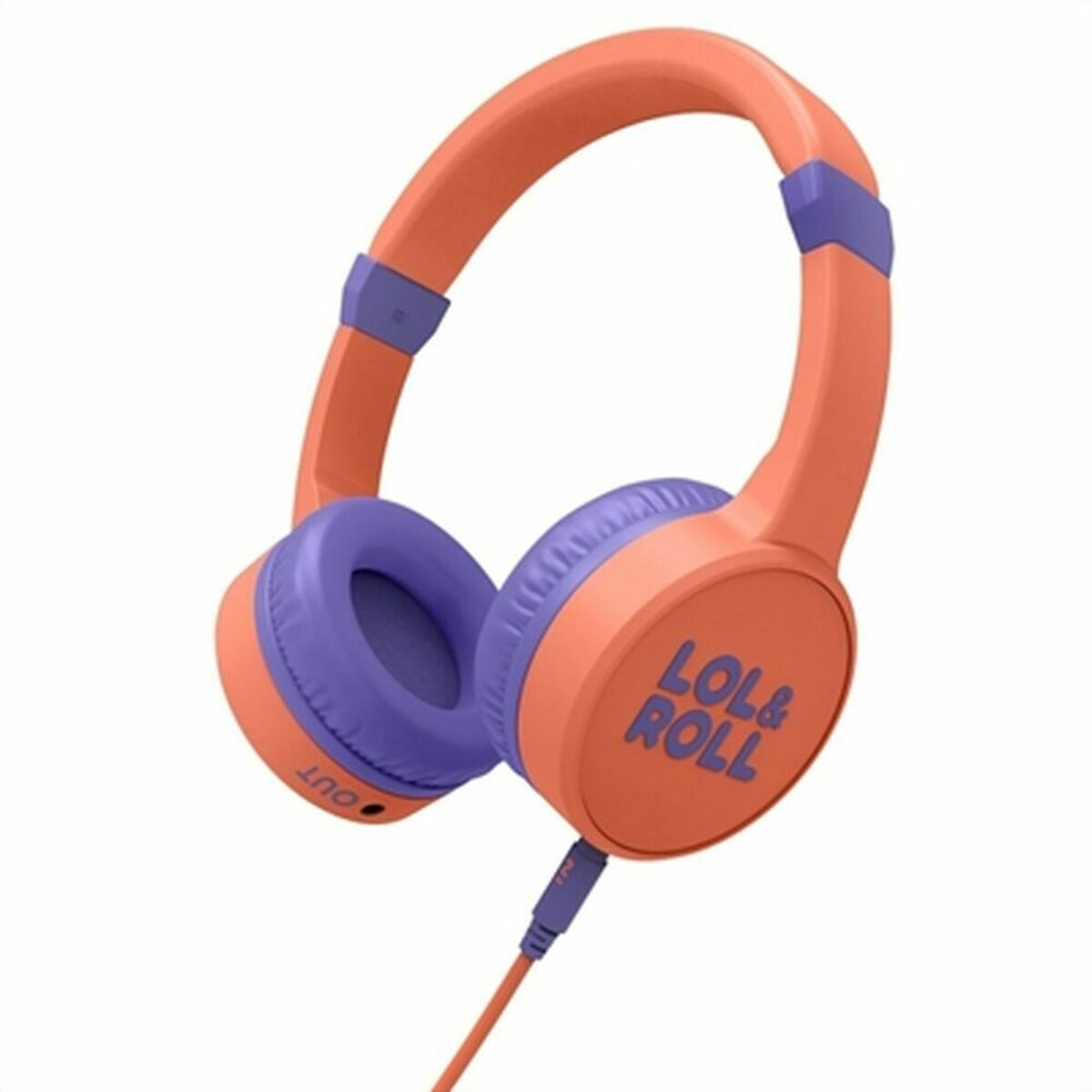 Hörlurar Energy Sistem Lol&Roll Pop Kids Orange