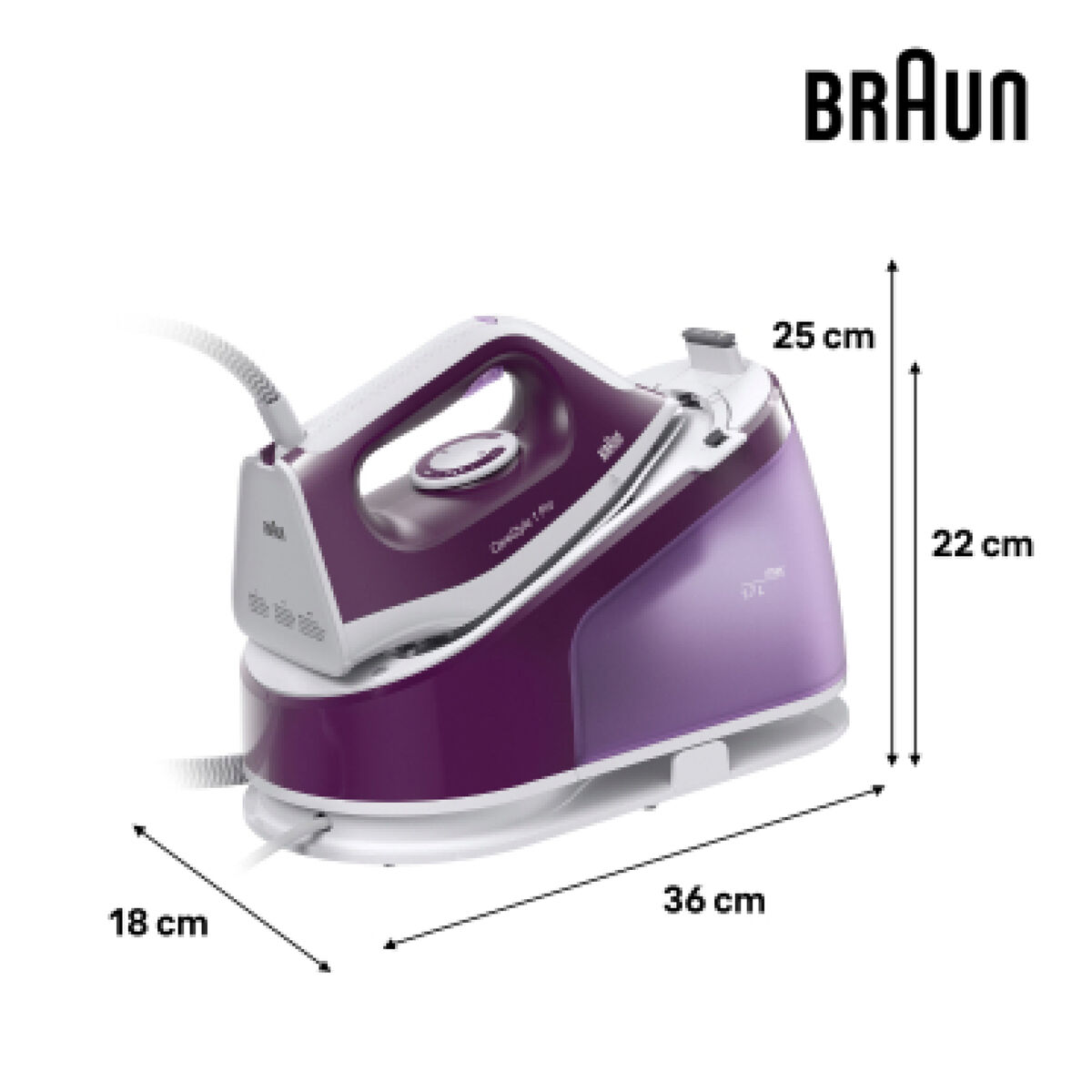 Strykstation Braun IS1514VI 2200 W Keramik - 2