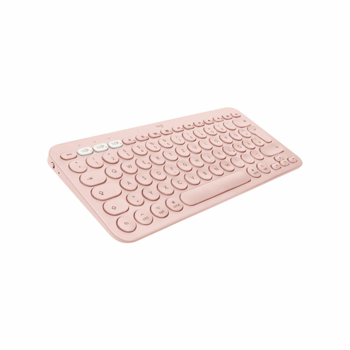 Tangentbord Logitech 920-010400 Rosa Qwerty Spanska - 10