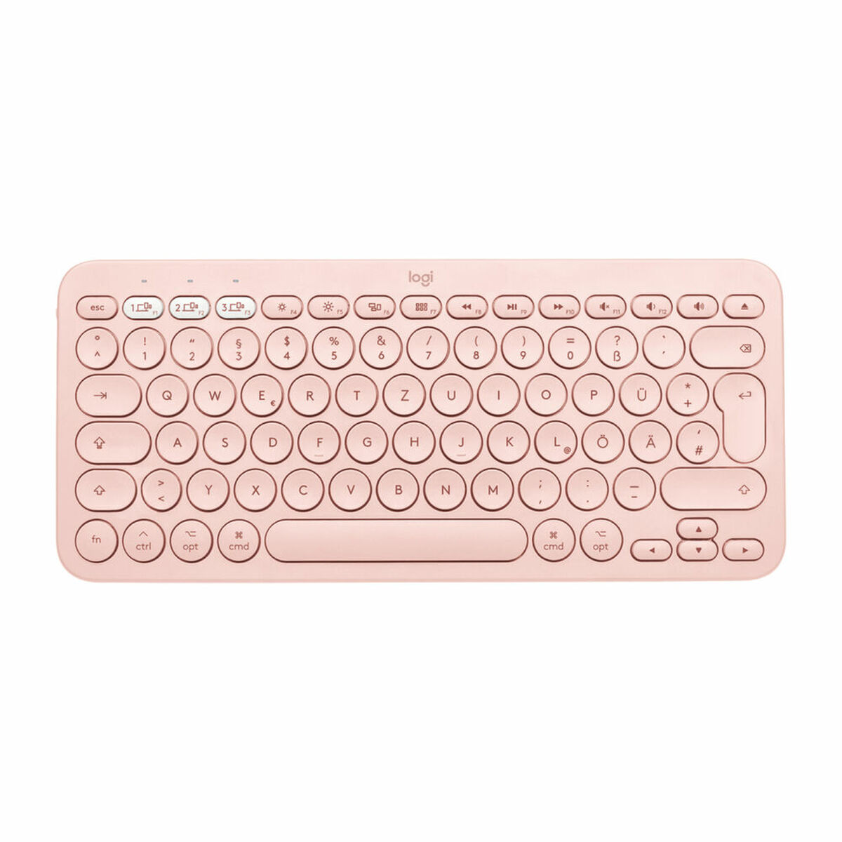 Tangentbord Logitech 920-010400 Rosa Qwerty Spanska - 5