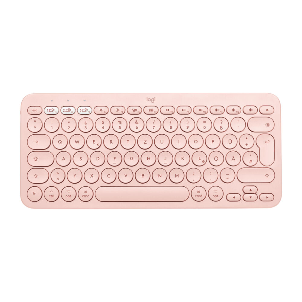 Tangentbord Logitech 920-010400 Rosa Qwerty Spanska