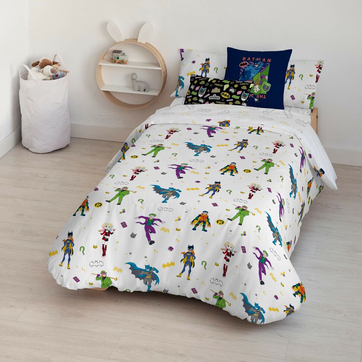 Påslakan Batman Childish Multicolour 175 Trådar 155 x 220 cm - 2