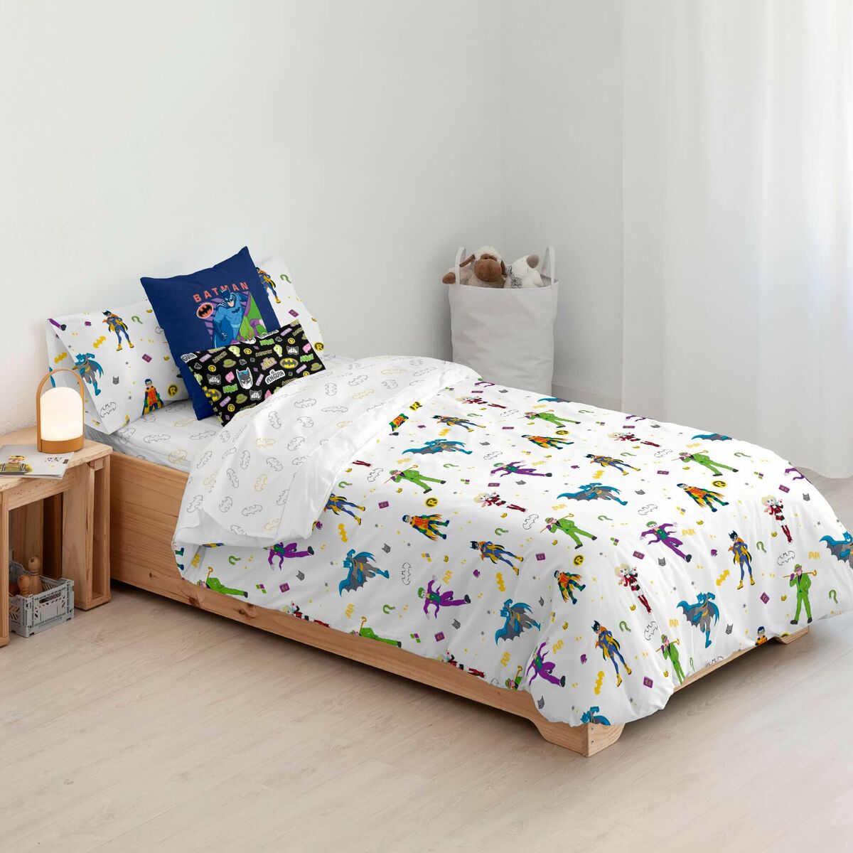 Påslakan Batman Childish Multicolour 175 Trådar 155 x 220 cm - 3