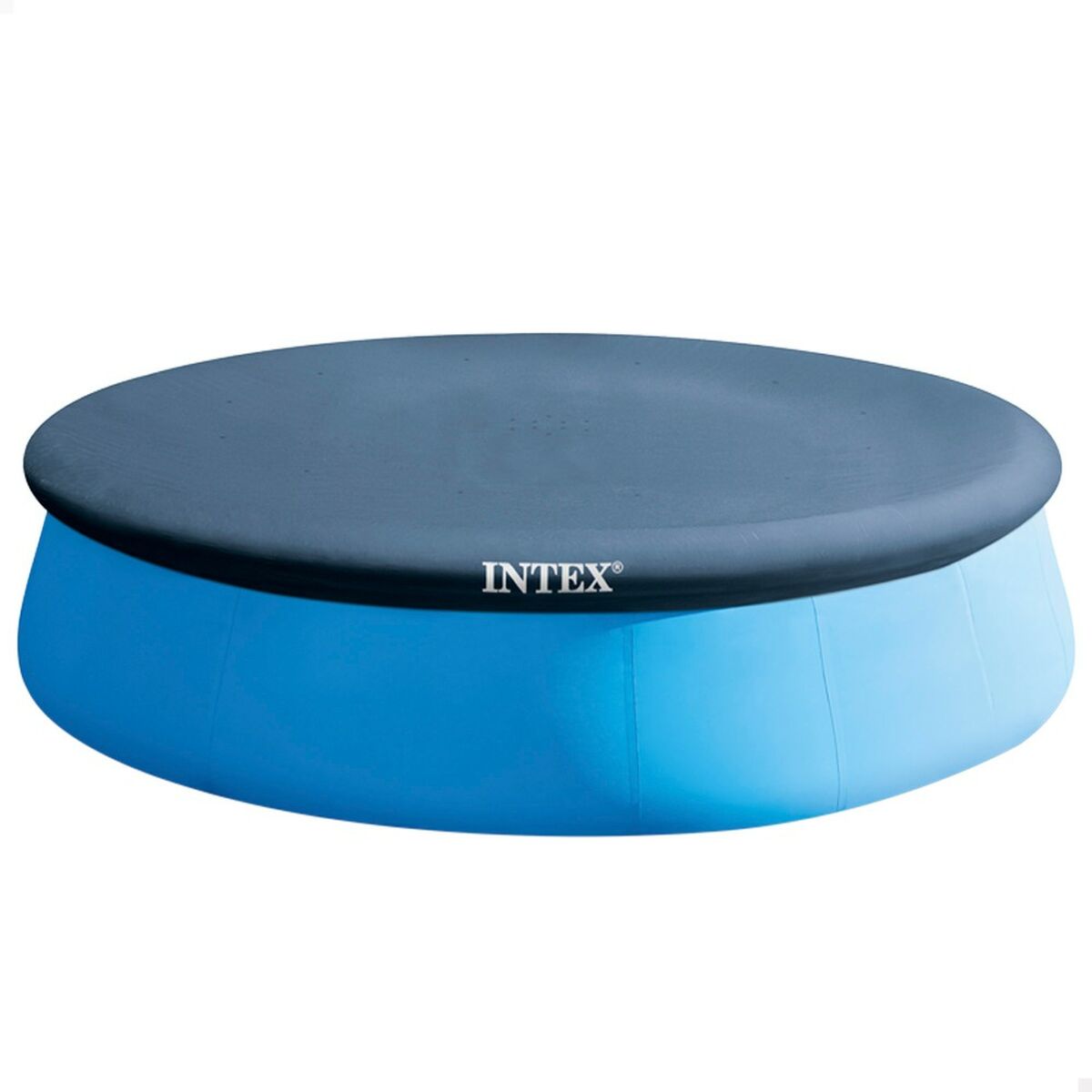 Pool Cover Intex Marinblå Ø 396 cm Rund (4 antal) - 4