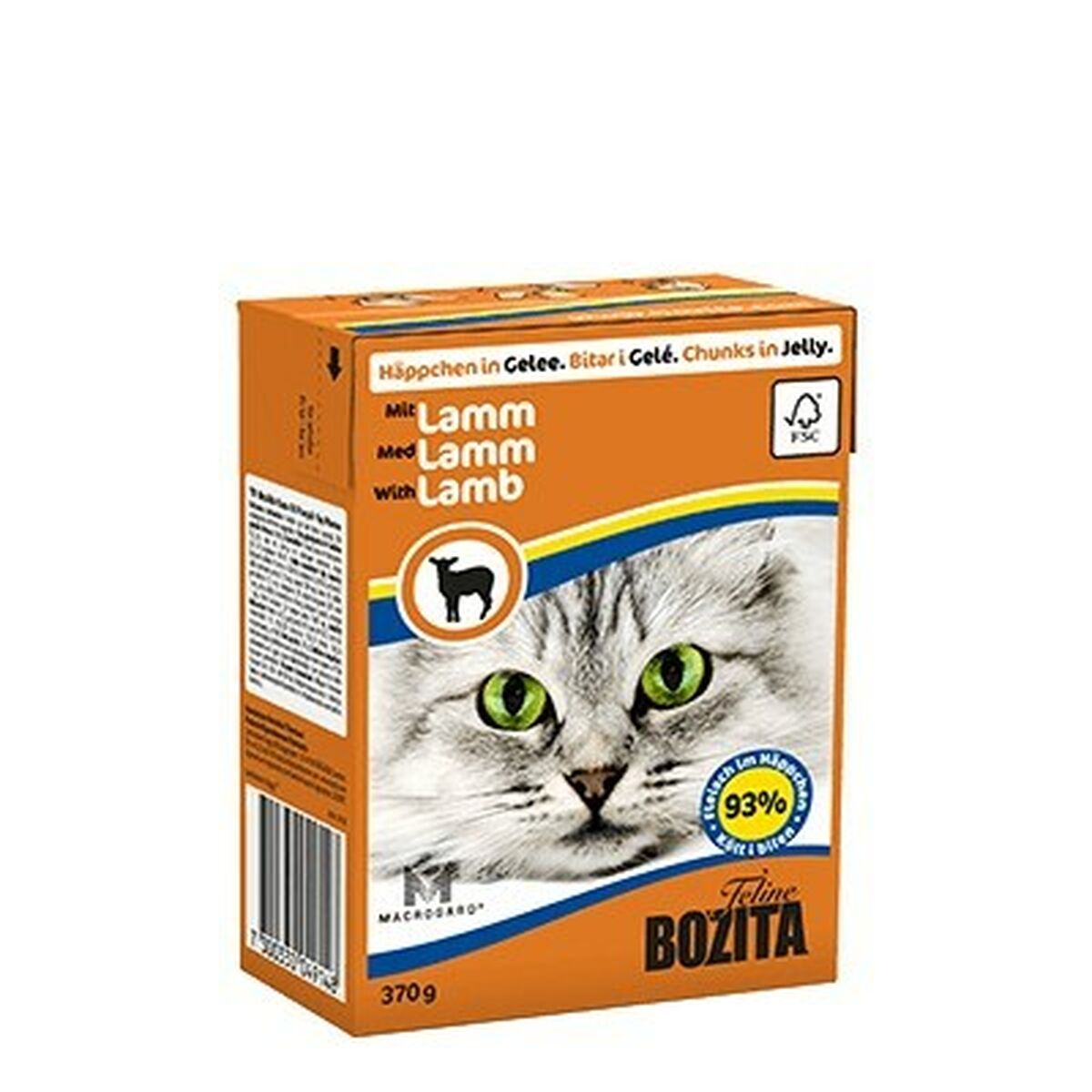Kattmat Bozita 4914 Lamm 370 g - 2
