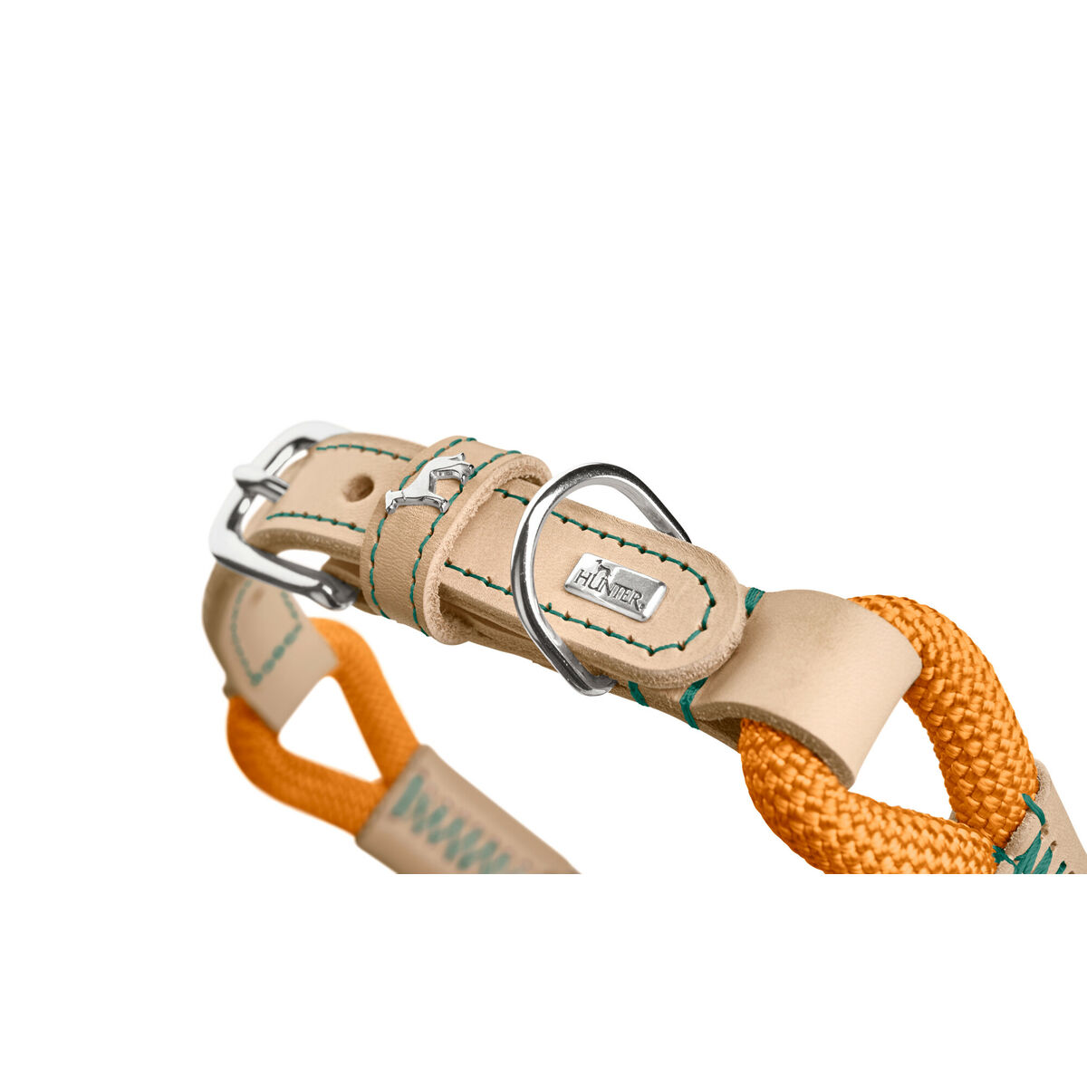 Hundhalsband Hunter Malia Orange S/M 35-44 cm - 5