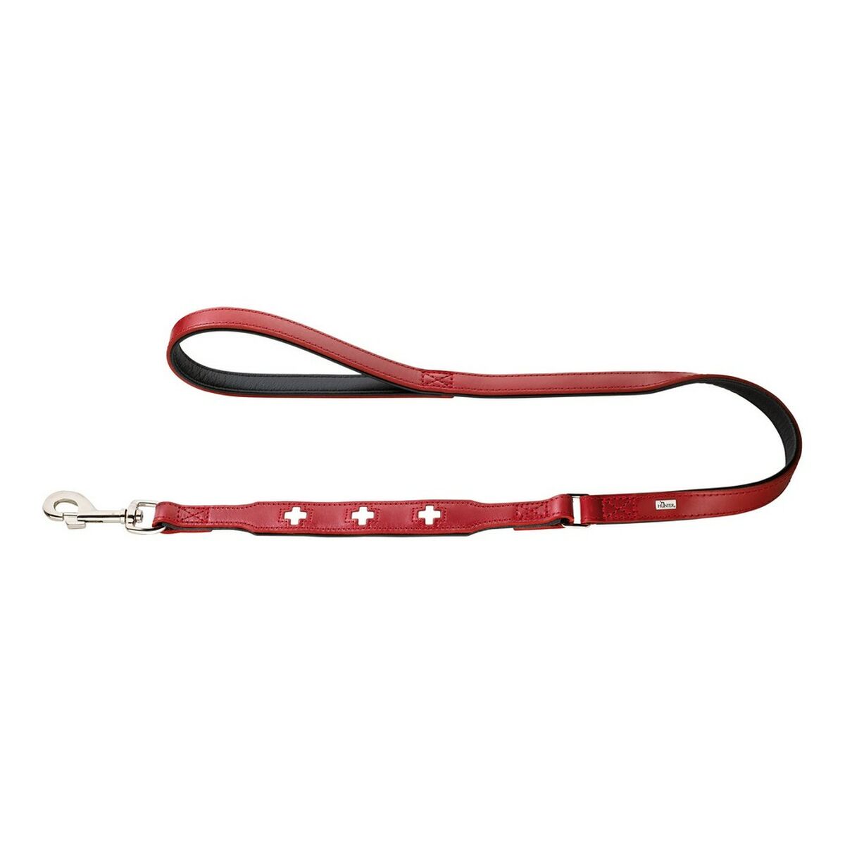 DoHundkoppel Hunter Swiss Röd/Svart (100 cm) - 2