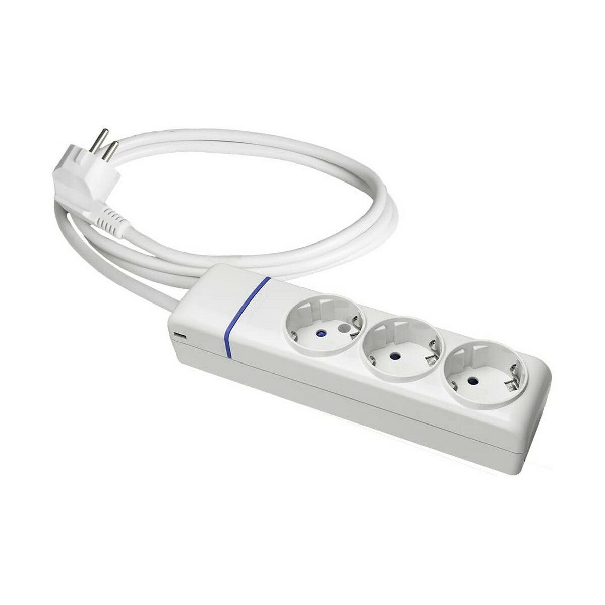 Ellist 3 Tomas-uttag utan brytare Solera 8013p (1,5 m) - 2