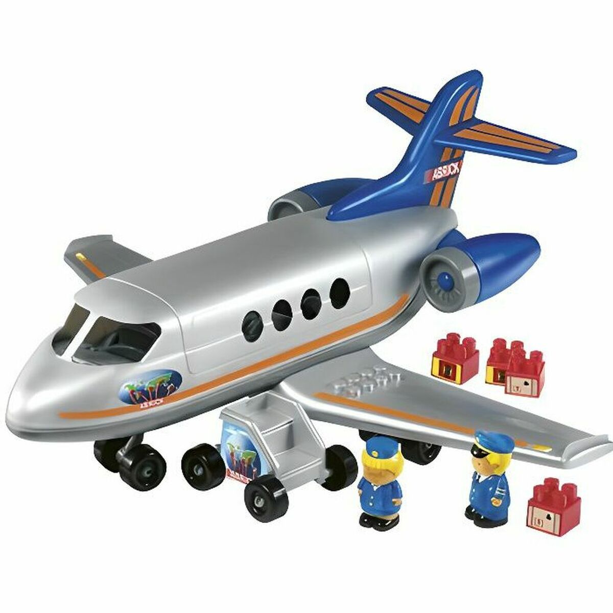 Flygplan Ecoiffier Airplane Abrick - 2
