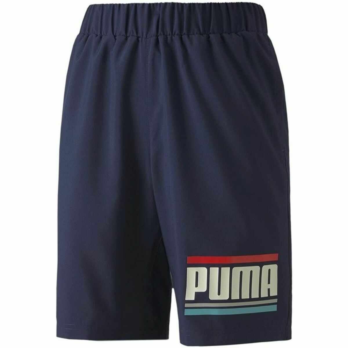 Sportshorts för barn Puma Celebration Boys Woven Mörkblå - 4