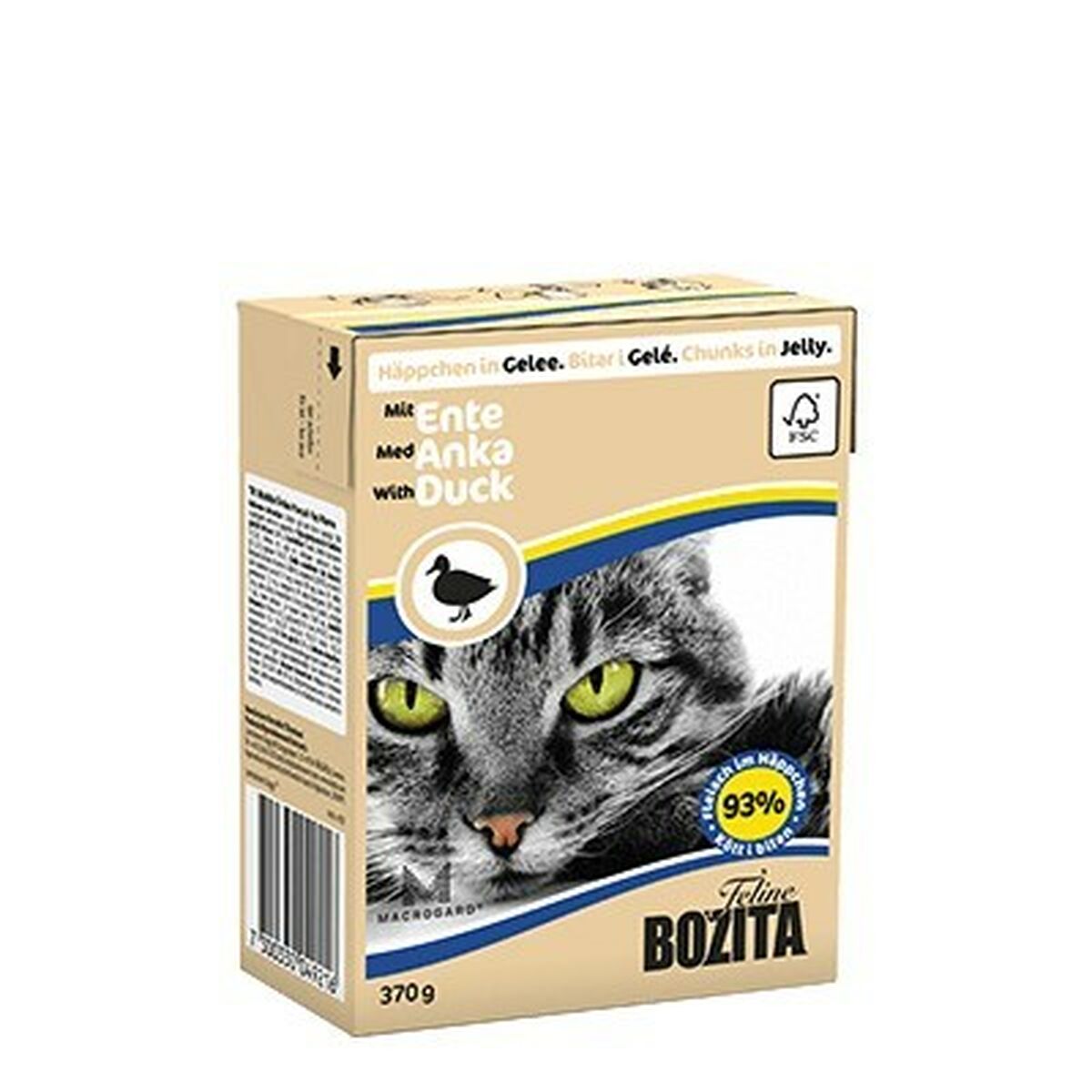 Kattmat Bozita 4921 Anka 370 g - 2