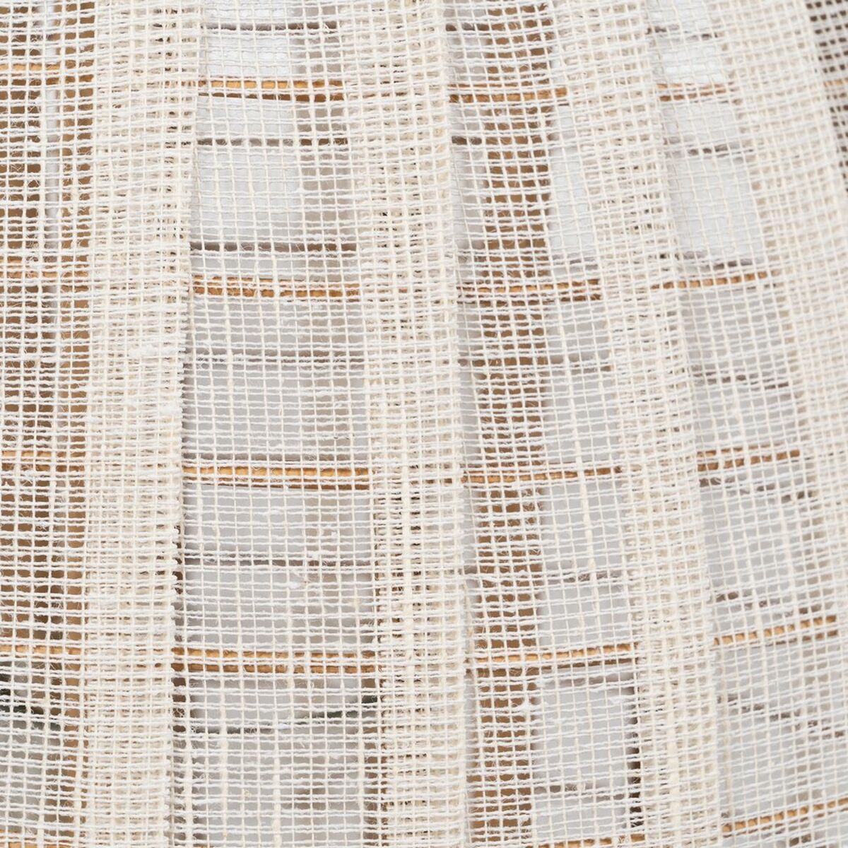 Lykta Beige Naturell Bambu Glas 38 x 38 x 70 cm - 5