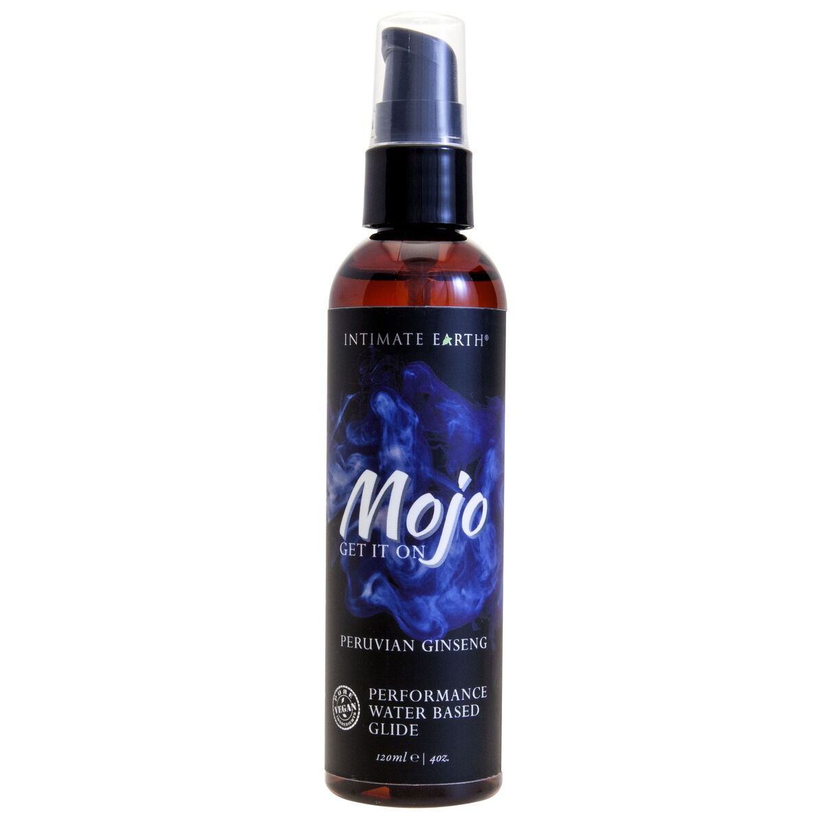 Vattenbaserat glidmedel Mojo Peruvian Ginseng Intimate Earth Mojo (120 ml) Sin aroma 120 ml