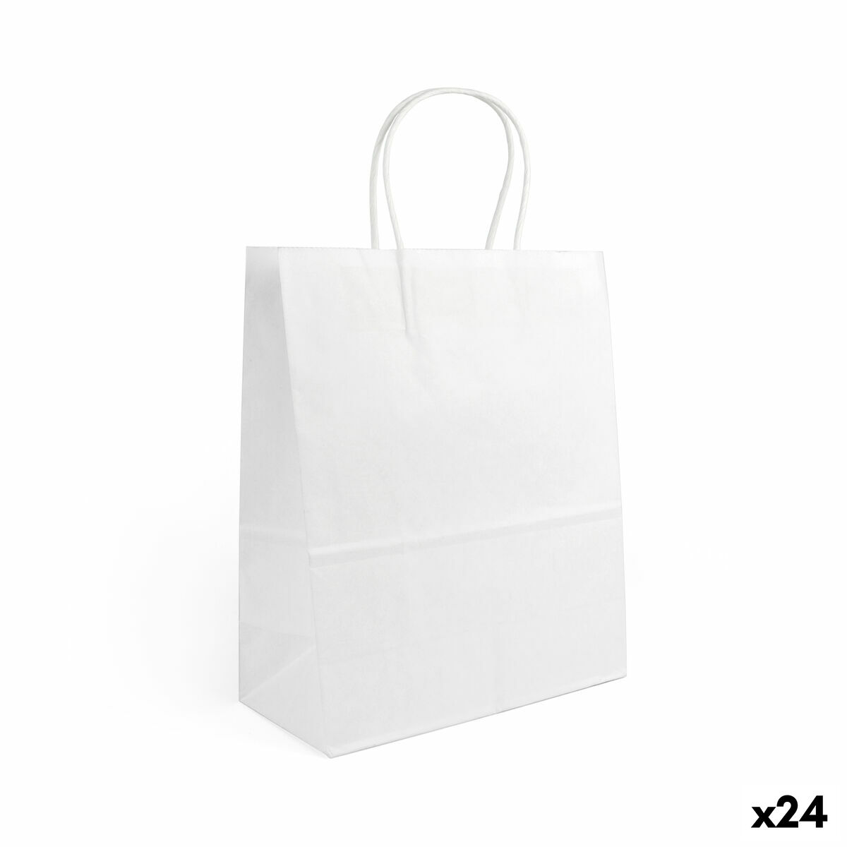 Papperskasse Algon Vit 32 x 12 x 40 cm (24 antal)
