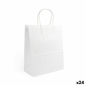 Papperskasse Algon Vit 32 x 12 x 40 cm (24 antal)