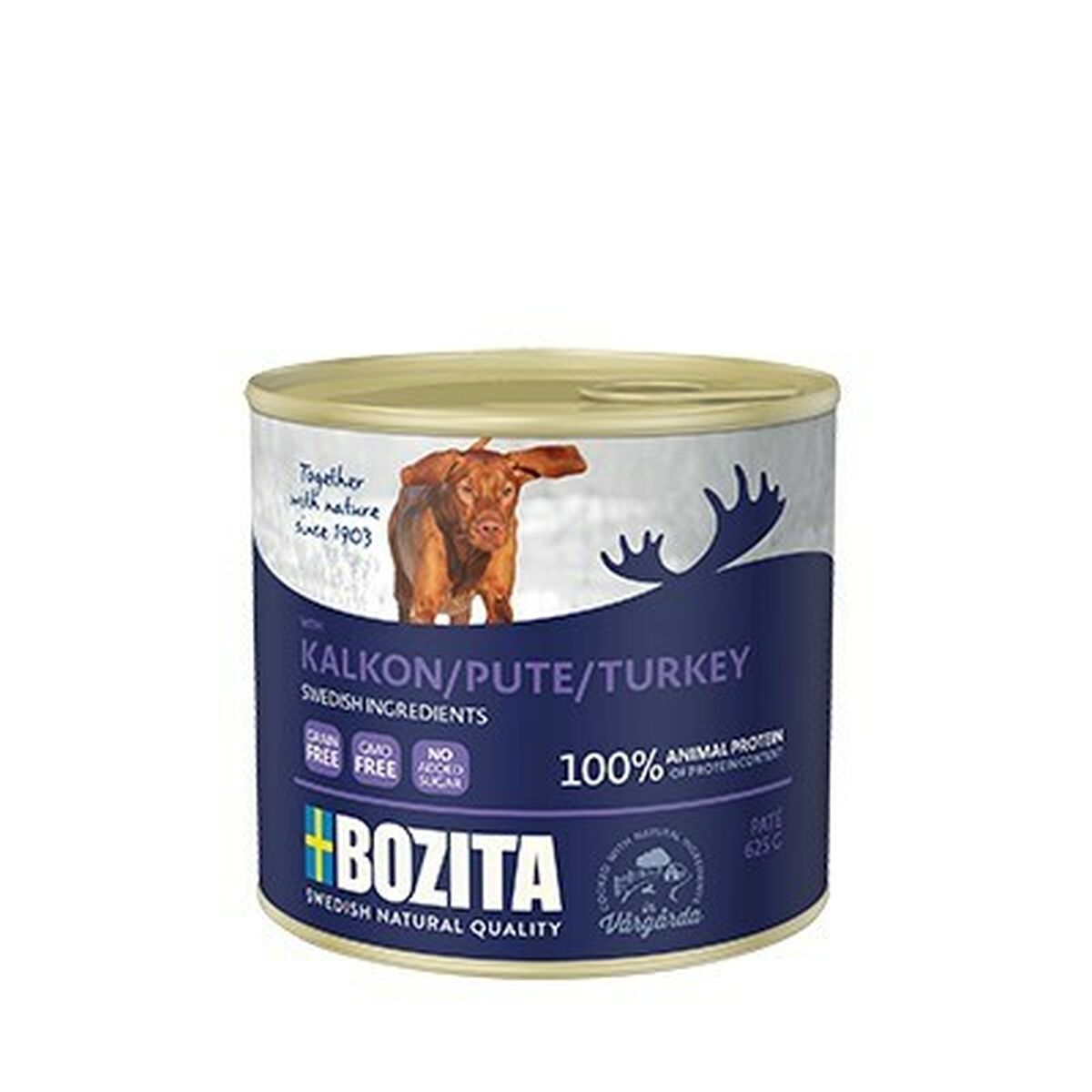 Kattmat Bozita 5163 625 g Kalkon - 2