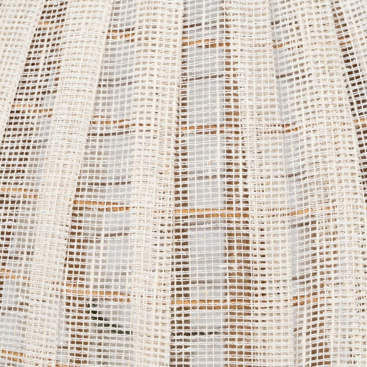 Lykta Beige Naturell Bambu Glas 36 x 36 x 56 cm - 5