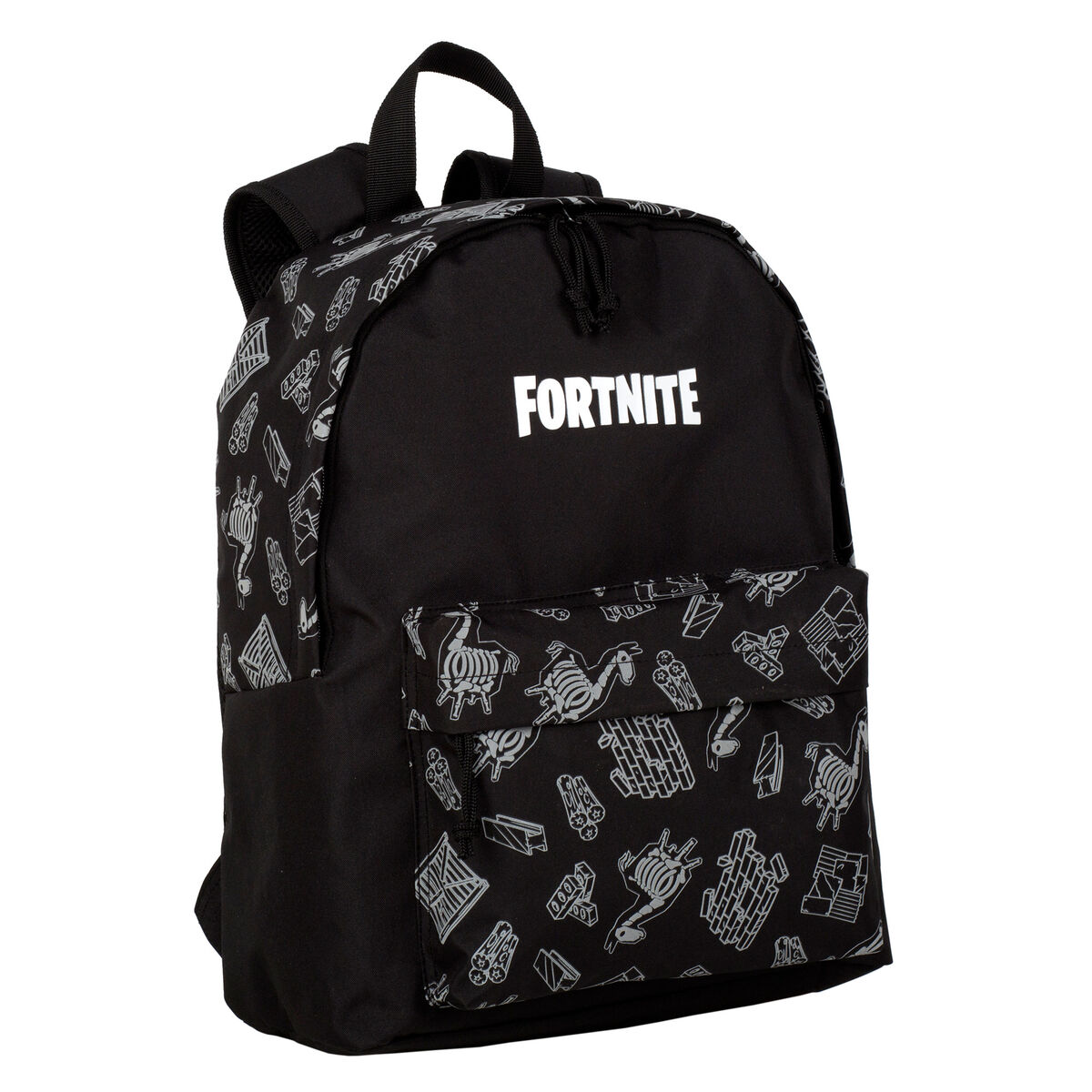 Skolryggsäck Fortnite Dark black Svart 41 x 31 x 13,5 cm Reflekterande - 6