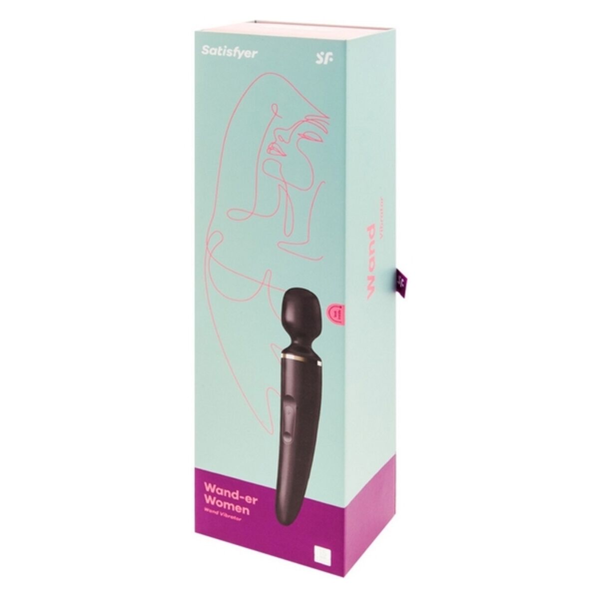 Massagemedel Satisfyer WAND-ER WOMEN Svart - 3