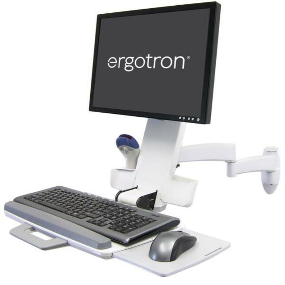 Vikbart och justerbart stativ för bärbar dator Ergotron 45-230-216