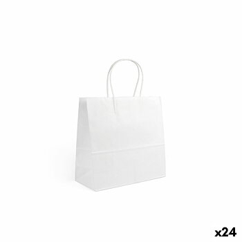 Papperskasse Algon Vit 26 x 17 x 26 cm (24 antal)