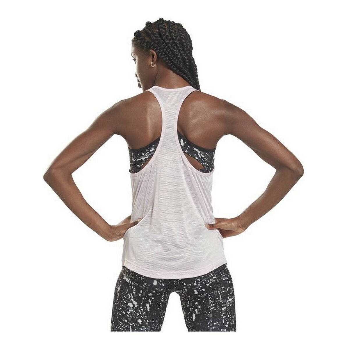 Tanktop, Dam Reebok Mesh Lavendel - 15